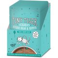 Tiny Tiger Lickables, Tuna & Shrimp Recipe, Bisque Cat Treat & Topper, 1.4-oz pouch, case of 12