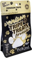 PetKind Venison Tripe Formula Jerky Dog Treats, 6-oz bag