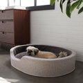Frisco Ortho Cuddler Dog & Cat Bed, Grey, Large