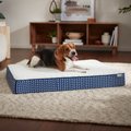 Frisco Ortho Lounger Dog & Cat Bed, Blue, X-Large