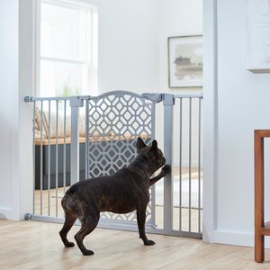 Tension rod hot sale dog gate