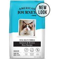 American Journey Indoor Cat Total Health Formula Salmon & Brown Rice Recipe Dry Cat Food, 15lb bag