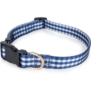 Boulevard Gingham Collar, Navy, Medium