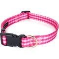 WATER & WOODS Adjustable Dog Collar, Shadow Grass Blades, Small