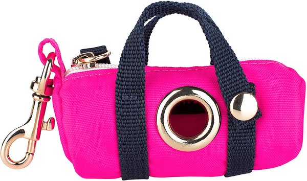 BOULEVARD Toto Dog Poop Bag Dispenser, Pink - Chewy.com