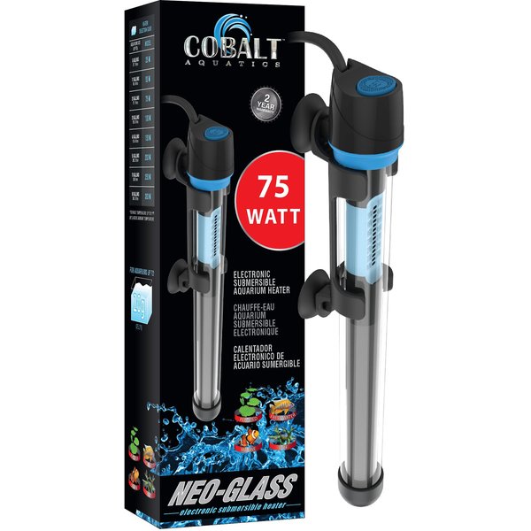 COBALT AQUATICS Electronic NeoTherm Pro Submersible Aquarium Heater