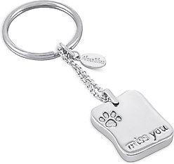 Alma Blue Miss You Pet Sterling Silver Keepsake