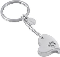 Alma Blue Pet Heart Sterling Silver Keepsake