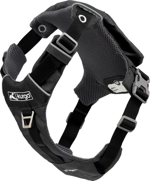 Kurgo Stash n’ Dash Dog Harness, Black, Small slide 1 of 10