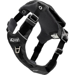 Kurgo Stash n’ Dash Dog Harness, Black, Small