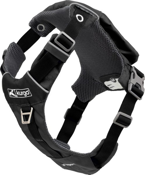 Kurgo Stash n’ Dash Dog Harness, Black, Large  slide 1 of 10