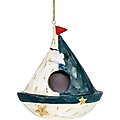 Exhart Hanging Sail Boat Bird House