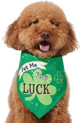 Frisco Pet Me For Luck Dog & Cat Bandana, X-Small/Small