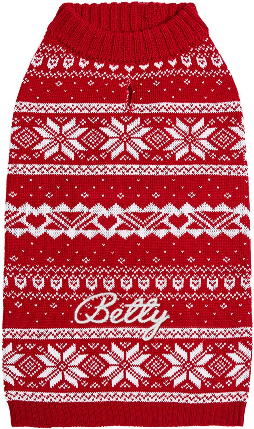 Blueberry Pet Christmas Themed Dog Sweater