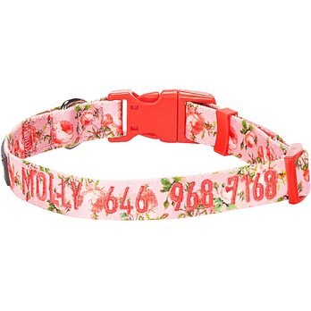 LIFE IS GOOD Canvas Overlay Good Vibes Dog Collar