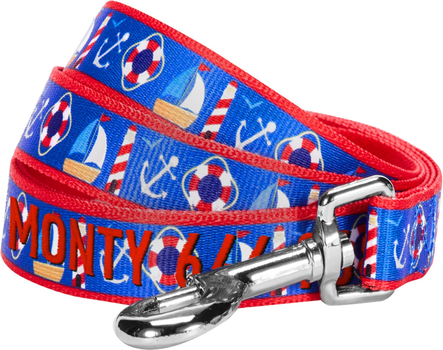 Blueberry Pet Classy Houndstooth Dog Leash