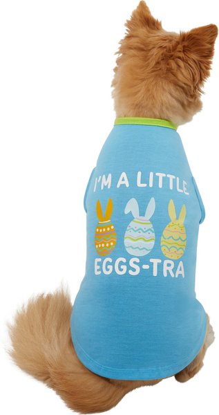 Frisco I'm a Little Eggs-tra Dog & Cat T-Shirt, XX-Small slide 1 of 6