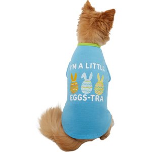 Frisco I'm a Little Eggs-tra Dog & Cat T-Shirt, X-Small