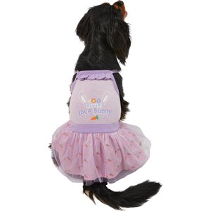 Frisco Love Bunny Dog & Cat Dress, XX-Small