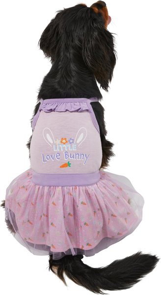 Frisco Love Bunny Dog & Cat Dress, Small slide 1 of 6