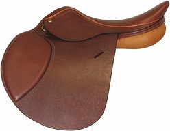 Henri de Rivel Advantage Close Contact Horse Saddle, 17, Australian Nut