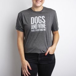 Primitives By Kathy Dogs & Wine T-Shirt, XX-Large slide 2 of 3