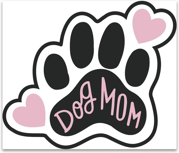 Primitives by Kathy Dog Mom Car Magnet