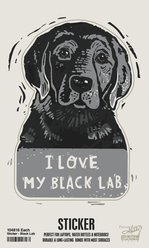 Primitives by Kathy Lab Black Sticker