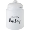 Frisco Ceramic "Treats for" Personalized Treat Jar, 13 cup, 104oz