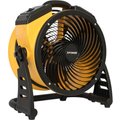 XPOWER FC-100 1100 CFM 4 Speed Portable Multipurpose Pro Whole Room Air Circulator Utility Fan