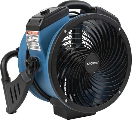 Show full view: XPOWER FC-150B Dual Power Rechargeable Brushless Motor Whole Room Air Circulator Utility Fan slide 2 of 9