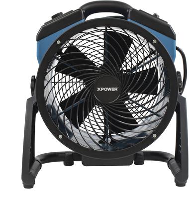 Show full view: XPOWER FC-150B Dual Power Rechargeable Brushless Motor Whole Room Air Circulator Utility Fan slide 3 of 9
