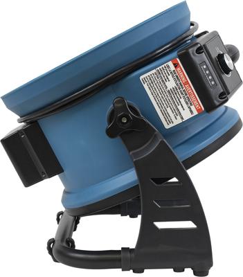 Show full view: XPOWER FC-150B Dual Power Rechargeable Brushless Motor Whole Room Air Circulator Utility Fan slide 5 of 9