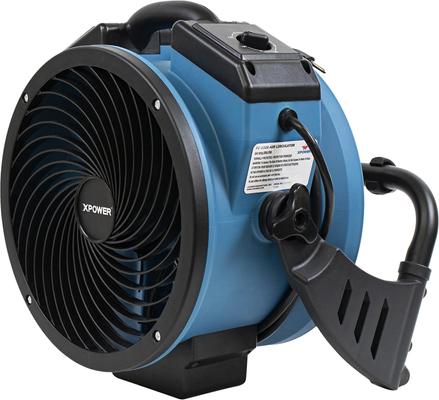 Show full view: XPOWER FC-150B Dual Power Rechargeable Brushless Motor Whole Room Air Circulator Utility Fan slide 7 of 9