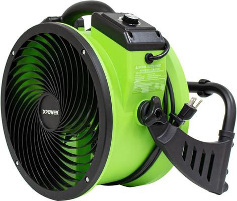 Show full view: XPOWER FC-250D 1560 CFM Variable Speed Pro Brushless DC Motor Air Circulator Utility Fan slide 5 of 9