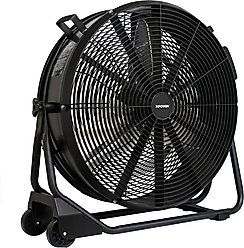XPOWER FD-630D 1/2 HP 9500 CFM 1.8 Amps Variable Speed Enclosed Brushless DC Motor High Velocity Fan