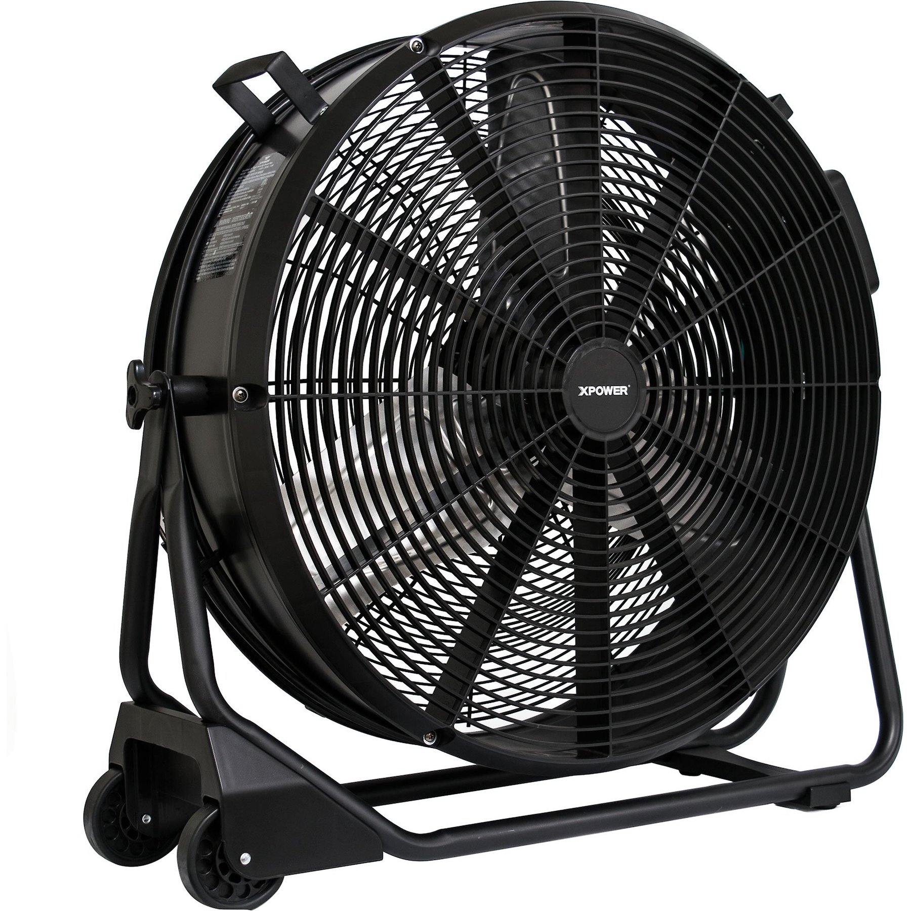 XPOWER FD-630D 1/2 HP 9500 CFM 1.8 Amps Variable Speed Enclosed Brushless DC Motor High Velocity Fan