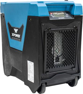 Show full view: XPOWER XD-85L2 145-Pint LGR Commercial Dehumidifier slide 2 of 9