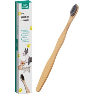H&H Pets Eco-Friendly Bamboo Dog & Cat Toothbrush, 1 count, Large