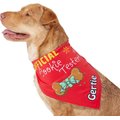 Frisco Official Cookie Tester Personalized Dog & Cat Bandana, Large