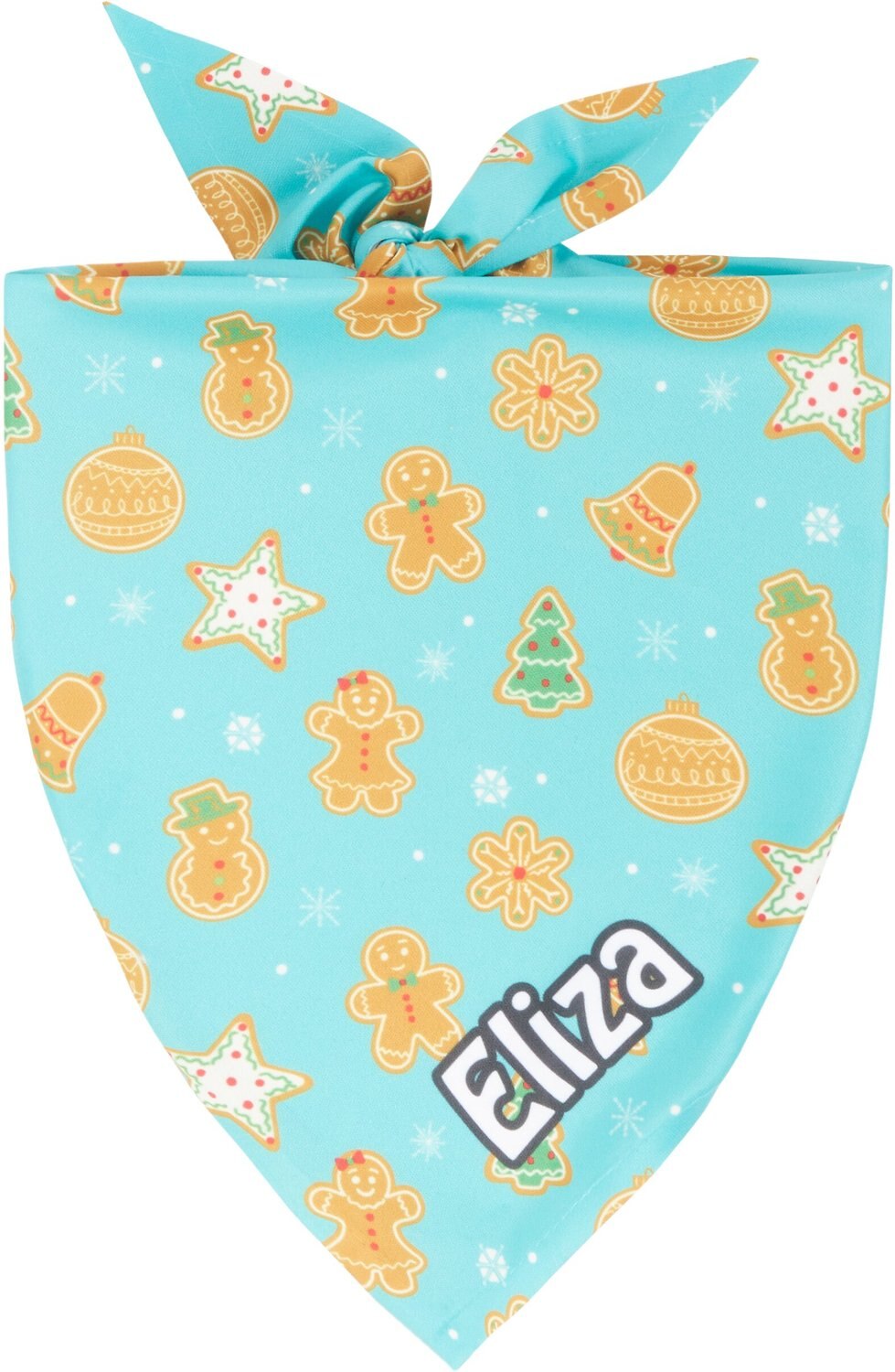 Frisco Gingerbread Cookie Personalized Dog & Cat Bandana