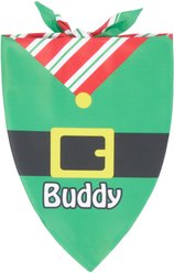 Frisco Santa's Favorite Elf Personalized Dog & Cat Bandana, Small slide 1 of 8