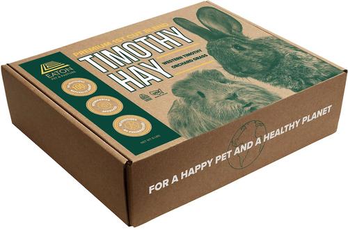 Show full view: Eaton Pet & Pasture Premium First Cut Blend Timothy Hay Small Animal Food, 6-lb box slide 2 of 10