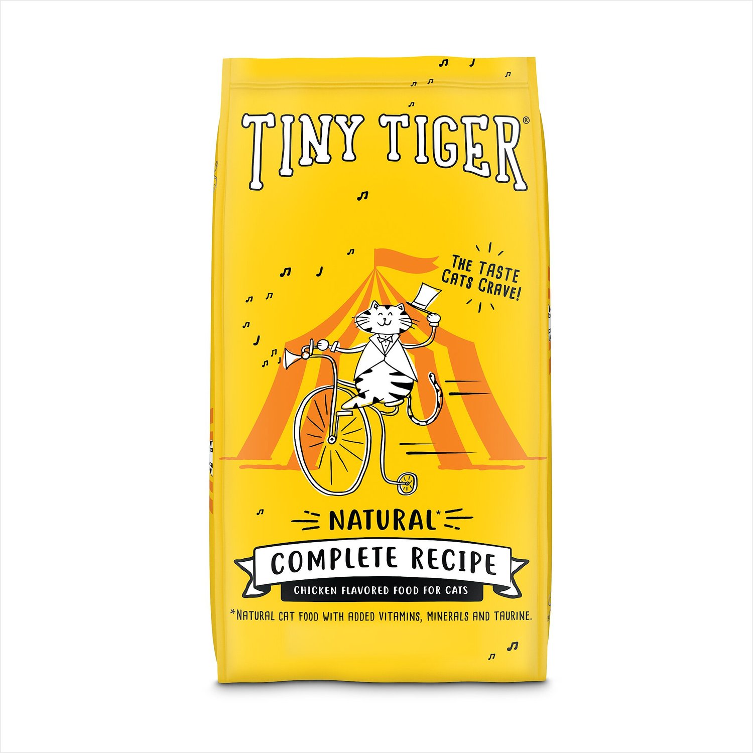 Tiny Tiger, Natural Complete Recipe, Chicken Flavor Dry Cat Food