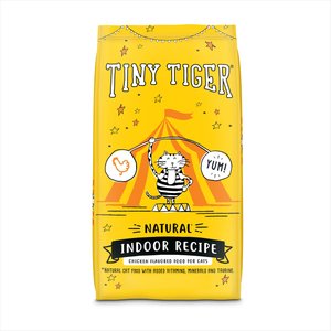 Tiny Tiger, Natural Indoor Recipe Chicken Flavor Dry Cat Food, 18-lb bag