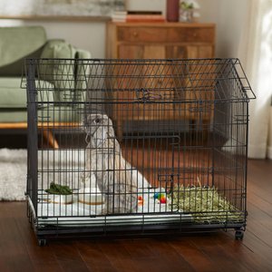 Frisco Wire Small Pet House Shaped Cage, 36-in