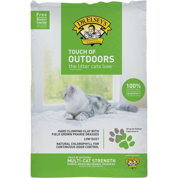 FRISCO Natural Unscented Clumping Grass Cat Litter, 20lb bag