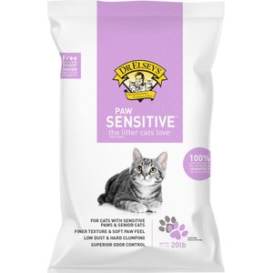 Dr. Elsey's Paw Sensitive Multi-Cat Strength Cat Litter, 20-lb bag