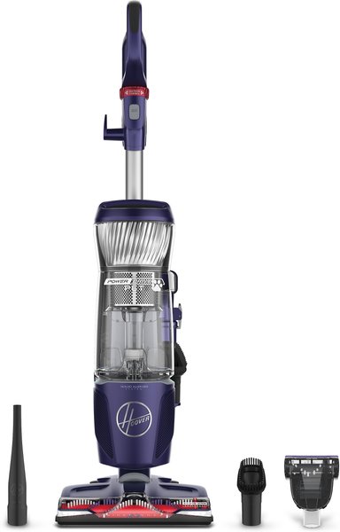 Hoover PowerDrive Pet Upright Vacuum Cleaner, Blue slide 1 of 9