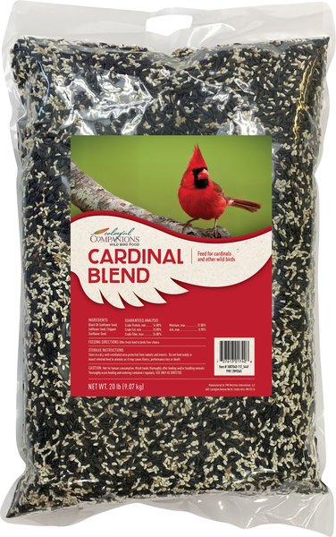 Colorful Companions Cardinal Blend Premium Wild Bird Food, 20-lb bag slide 1 of 4